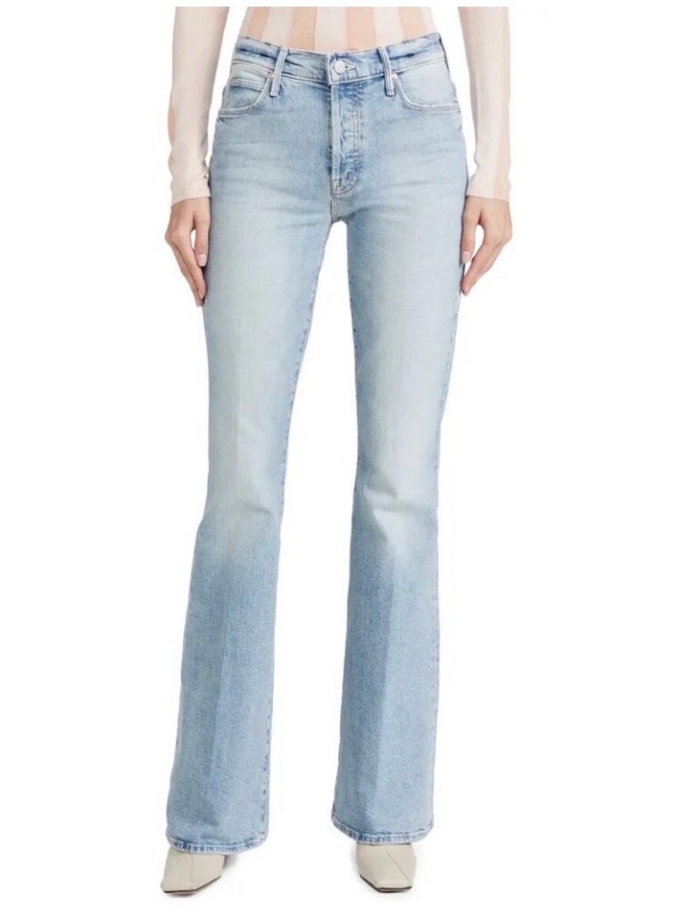 Mother denim The Cruiser Light Wash Flare Women's Jeans